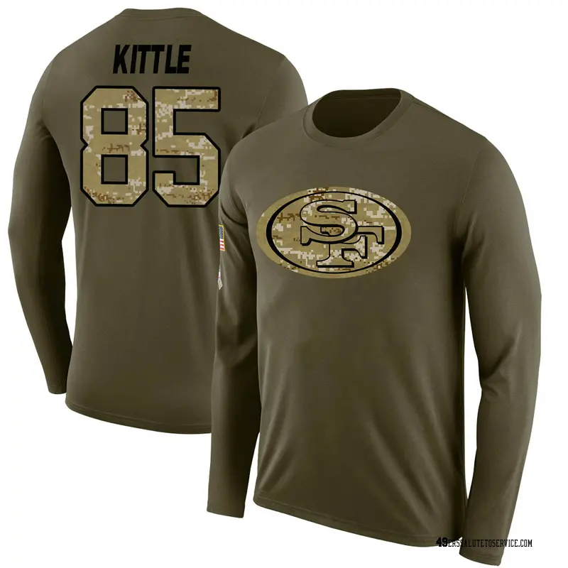 kittle salute to service jersey