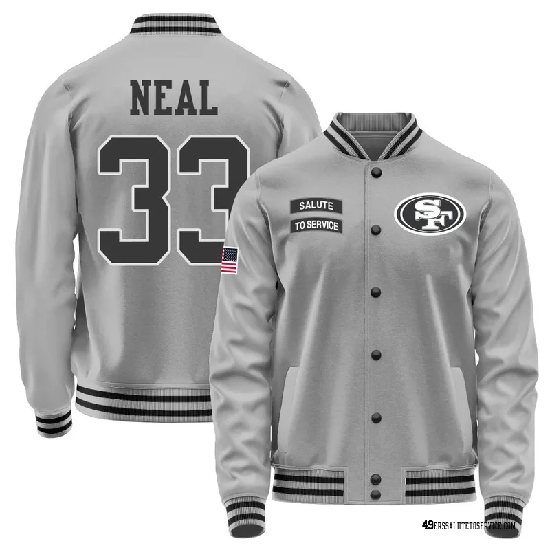Youth Siran Neal San Francisco 49ers Gray Salute to Service Performance Jacket